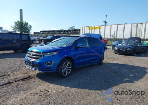 2018 Ford Edge Sport из США, поврежденный, VIN 2FMPK4AP5JBC24484